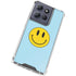 Blue Happy Face Moto G Play 5G (2025) Clear Case